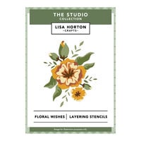 Lisa Horton Crafts - Layering Stencils - Floral Wishes