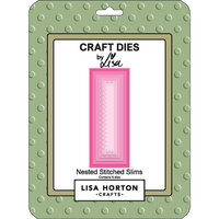 Lisa Horton Crafts - Dies - Slimline - Nested Stitched Slims