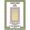 Lisa Horton Crafts - Mini Slimline Collection - Dies - Decreasing Stripes