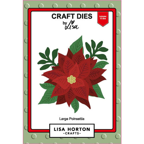 Lisa Horton Crafts - Christmas - Dies - Large Poinsettia