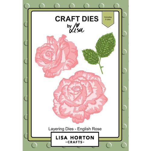 Lisa Horton Crafts - Layering Dies - English Rose