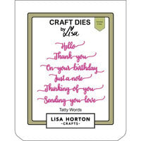 Lisa Horton Crafts - Dies - Tatty Words