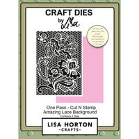 Lisa Horton Crafts - Dies - Cut N Stamp - Amazing Lace Background