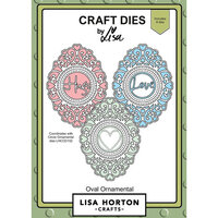 Lisa Horton Crafts - Dies - Oval Ornamental