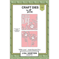 Lisa Horton Crafts - Dies - With Love Inset Square Duo