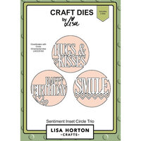 Lisa Horton Crafts - Dies - Sentimental Inset Circle Trio