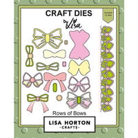 Lisa Horton Crafts - Dies - Rows of Bows