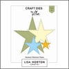 Lisa Horton Crafts - Christmas - Dies - Nested Stitched Stars