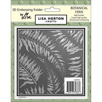 Lisa Horton Crafts - 3D Embossing Folder - Botanical Fern