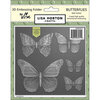 Lisa Horton Crafts - 3D Embossing Folder - Butterflies