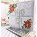 Lisa Horton Crafts - Christmas - 3D Embossing Folder - Festive Flower and Berries