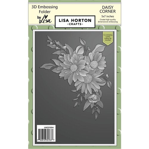 Lisa Horton Crafts - 3D Embossing Folder with Coordinating Dies
