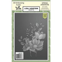 Lisa Horton Crafts - 3D Embossing Folder with Coordinating Dies - Spring Anemone