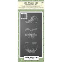 Lisa Horton Crafts - Ulti-Mate 3D Embossing Folder - GRS