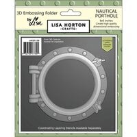Lisa Horton Crafts - 3D Embossing Folder with Coordinating Dies - Nautical Porthole