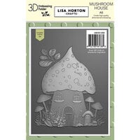 Lisa Horton Crafts - Embossing - Mushroom House