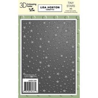 Lisa Horton Crafts - 3D Embossing Folder - Tiny Stars