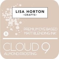 Lisa Horton Crafts - Cloud 9 - Premium Dye Based Ink Pad - Matt Blending Ink - Almond Frosting