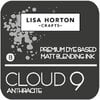 Lisa Horton Crafts - Cloud 9 - Premium Dye Based Ink Pad - Matt Blending Ink - Anthracite