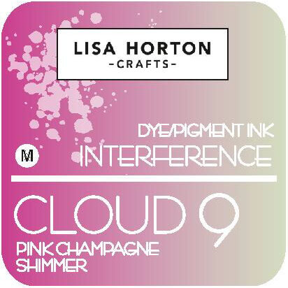 Lisa Horton Crafts - Cloud 9 - Metallic Interference Ink Pad - Pink Champagne