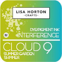Lisa Horton Crafts - Cloud 9 - Metallic Interference Ink Pad - Summer Garden