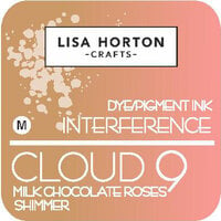 Lisa Horton Crafts - Cloud 9 - Metallic Interference Ink Pad - Chocolate Roses