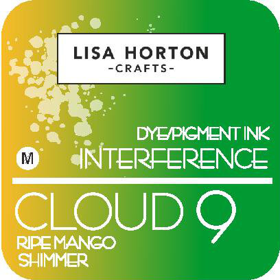 Lisa Horton Crafts - Cloud 9 - Metallic Interference Ink Pad - Ripe Mango