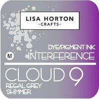 Lisa Horton Crafts - Cloud 9 - Metallic Interference Ink Pad - Regal Grey