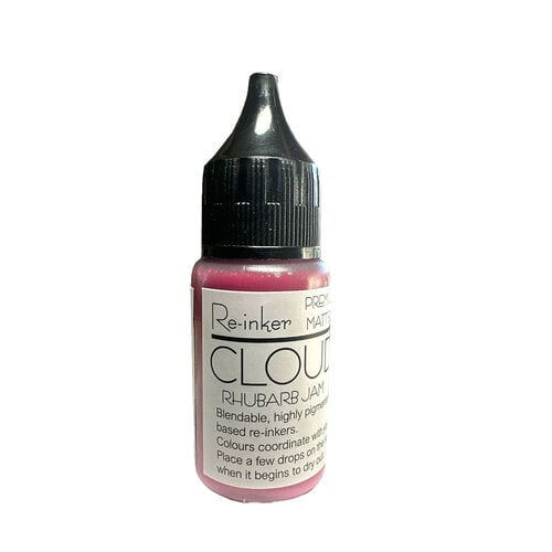 Lisa Horton Crafts - Cloud 9 - Premium Dye Based Ink - Matte Blending Ink - Reinker - Rhubarb Jam