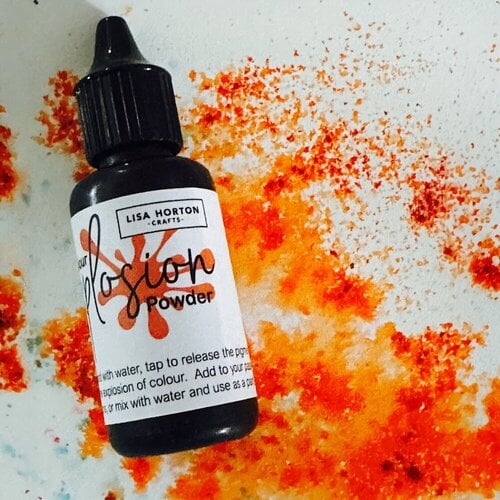 Lisa Horton Crafts - Colour Explosion Powder - Fresh Orange
