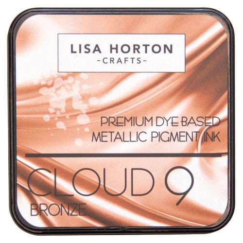 Lisa Horton Crafts - Cloud 9 - Metallic Pigment Ink Pad - Bronze