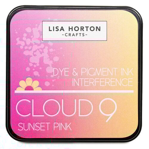 Lisa Horton Crafts - Cloud 9 - Metallic Interference Ink Pad - Sunset Pink