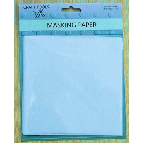 Lisa Horton Crafts - 6 x 6 Masking Sheet - 10 Pack