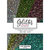 Lisa Horton Crafts - A4 Premium Glitter Euphoria Cardstock - Jewels Tones Volume 1