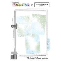Lisa Horton Crafts - The Splash Collection - Paper Pack - Printed Vellum - 12 Sheets