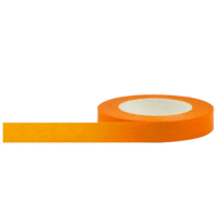 Little B - Decorative Paper Tape - Basic Orange - 8mm