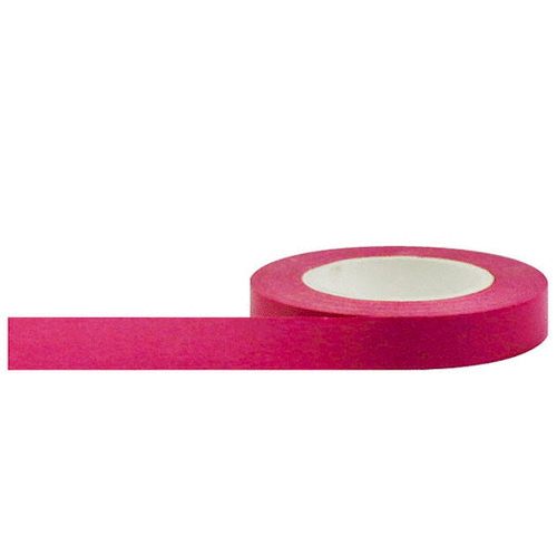 Little B - Decorative Paper Tape - Bright Pink - 8mm