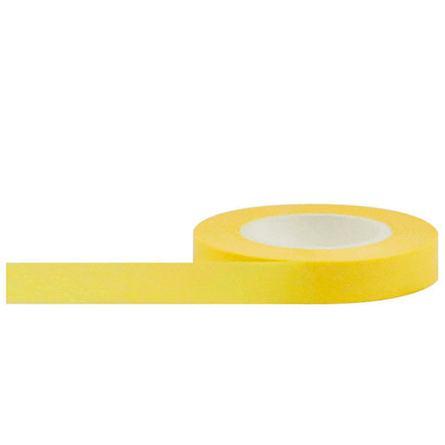 Little B - Decorative Paper Tape - Pastel Yellow - 8mm