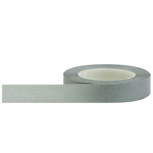 Little B - Decorative Paper Tape - Metallic Silver - 10mm