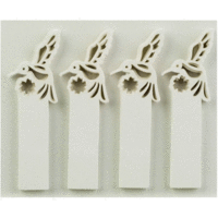 Little B - Decorative Paper Tabs - Hummingbird