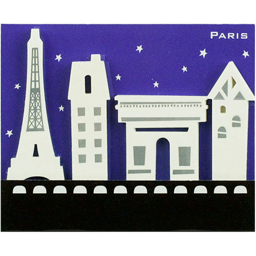 Little B - Decorative Paper Tabs - Paris