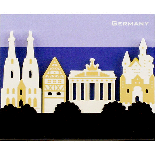 Little B - Decorative Paper Tabs - Germany