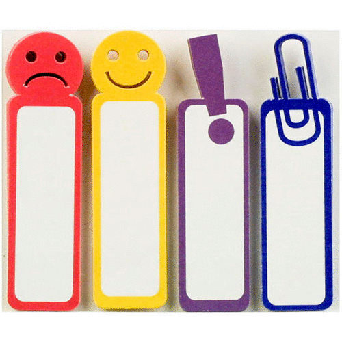 Little B - Decorative Paper Tabs - Faces