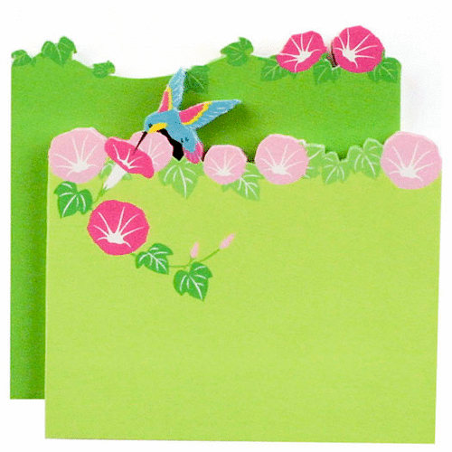 Little B - Decorative Paper Notes - Hummingbird