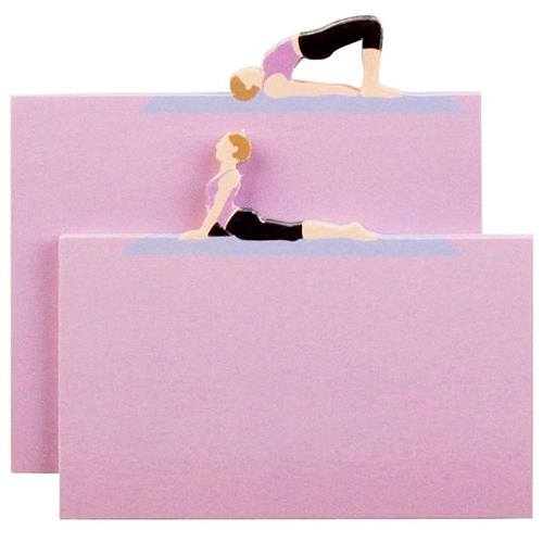 Little B - Decorative Paper Notes - Yoga