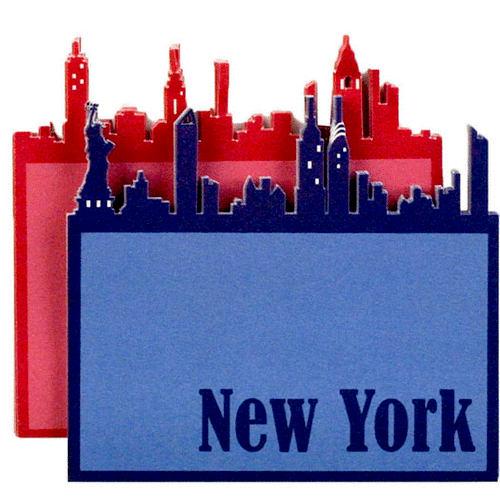 Little B - Decorative Paper Notes - NY Skyline