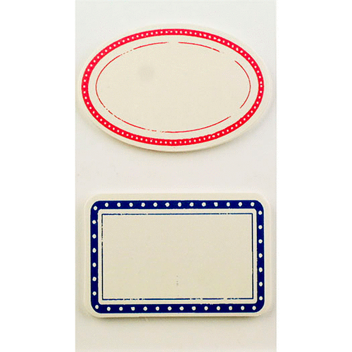 Little B - Decorative Self Adhesive Paper Labels - Vintage Style