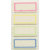 Little B - Decorative Self Adhesive Paper Labels  - Scallop Brights