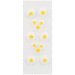 Little B - Decorative 3 Dimensional Stickers - Daisies - Mini