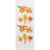 Little B - Decorative 3 Dimensional Stickers - Fall Leaves - Mini